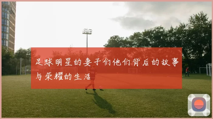 足球明星的妻子们他们背后的故事与荣耀的生活