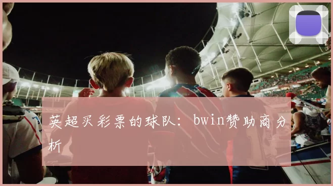 英超买彩票的球队：bwin赞助商分析