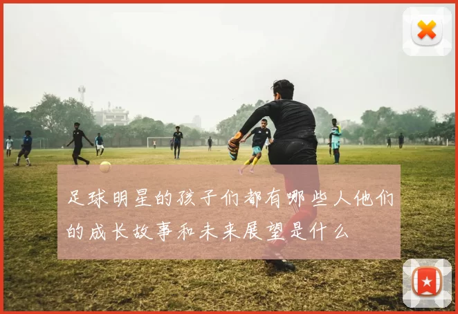 足球明星的孩子们都有哪些人他们的成长故事和未来展望是什么