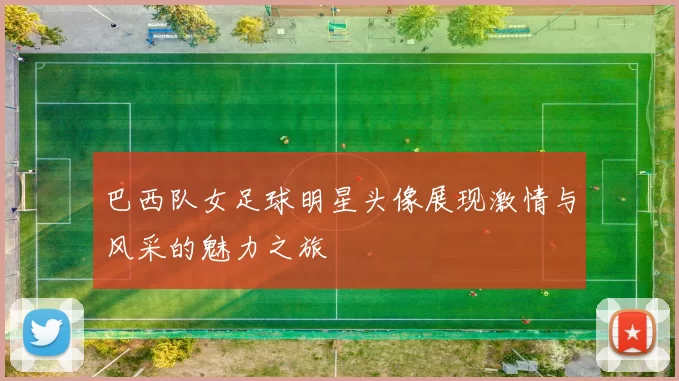 巴西队女足球明星头像展现激情与风采的魅力之旅